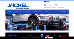 Desktop Screenshot of jaeckel-partner.de